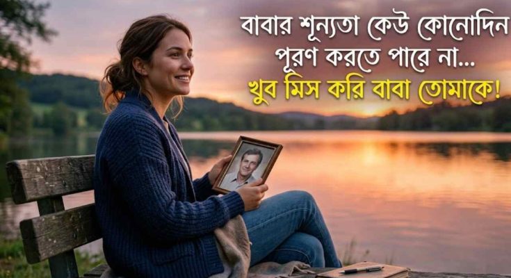 বাবাকে মিস করা নিয়ে স্ট্যাটাস