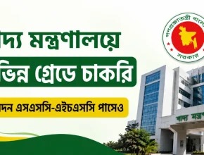 খাদ্য মন্ত্রণালয়ে বিভিন্ন গ্রেডে চাকরি, আবেদন এসএসসি-এইচএসসি পাসেও